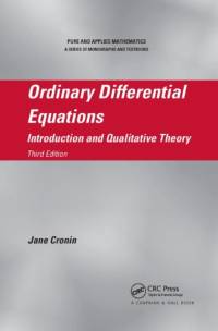 Ordinary Differential Equations av Jane (Highland Park Cronin
