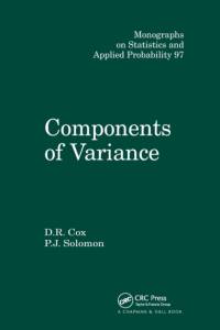 Components of Variance av D.R. Cox