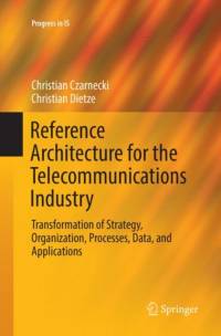 Reference Architecture for the Telecommunications Industry av Christian Czarnecki