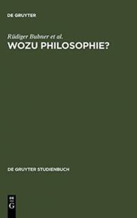 Wozu Philosophie? av Rüdiger Bubner