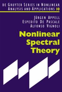 Nonlinear Spectral Theory av Jurgen Appell