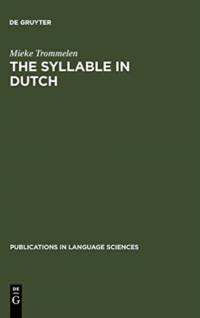 Syllable in Dutch av Mieke Trommelen