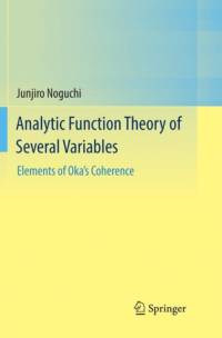 Analytic Function Theory of Several Variables av Junjiro Noguchi