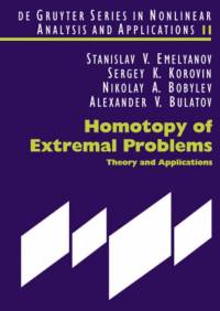 Homotopy of Extremal Problems av Sergey K. Korovin