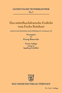 mittelhochdeutsche Gedicht vom Fuchs Reinhart av Heinrich
