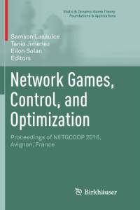 Network Games, Control, and Optimization