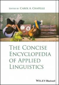 The Concise Encyclopedia of Applied Linguistics av Carol A. (Iowa State University Chapelle