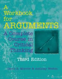 A Workbook for Arguments av David R. Morrow
