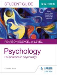 Pearson Edexcel A-level Psychology Student Guide 1: Foundations in psychology av Christine Brain
