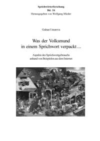 Was der Volksmund in einem Sprichwort verpackt ... av Umurova Gulnas Umurova