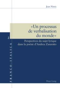 « Un processus de verbalisation du monde » av Nimis Jean Nimis