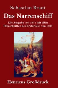 Das Narrenschiff (Grossdruck) av Sebastian Brant