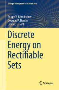 Discrete Energy on Rectifiable Sets av Sergiy V. Borodachov