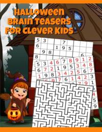 Halloween Brain Teasers For Clever Kids av Boo Spooky