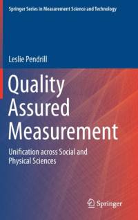Quality Assured Measurement av Leslie Pendrill