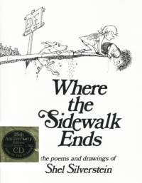 Where the Sidewalk Ends Book and CD av Shel Silverstein