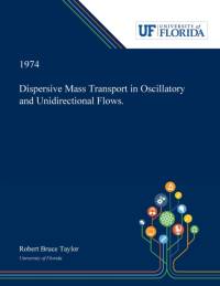 Dispersive Mass Transport in Oscillatory and Unidirectional Flows. av Robert Taylor