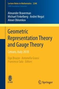 Geometric Representation Theory and Gauge Theory av Alexander Braverman