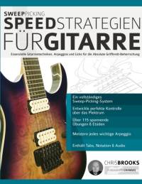 Sweep-Picking-Speed-Strategien für Gitarre av Chris Brooks