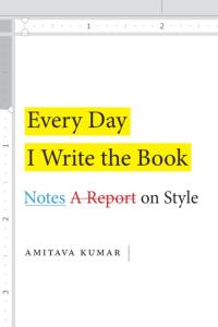 Every Day I Write the Book av Amitava Kumar