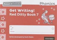 Read Write Inc. Phonics: Get Writing! Red Ditty Book 7 Pack of 10 av Ruth Miskin