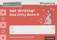 Read Write Inc. Phonics: Get Writing! Red Ditty Book 8 Pack of 10 av Ruth Miskin