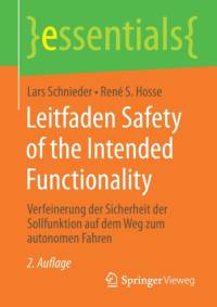 Leitfaden Safety of the Intended Functionality av Lars Schnieder