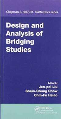 Design and Analysis of Bridging Studies