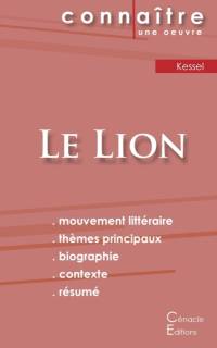Fiche de lecture Le Lion de Joseph Kessel (Analyse litteraire de reference et resume complet) av Joseph Kessel