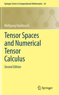 Tensor Spaces and Numerical Tensor Calculus av Wolfgang Hackbusch