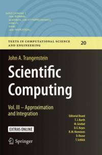 Scientific Computing av John A. Trangenstein