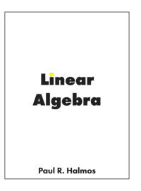 Linear Algebra av Paul R Halmos