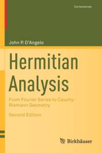 Hermitian Analysis av John P. D'Angelo