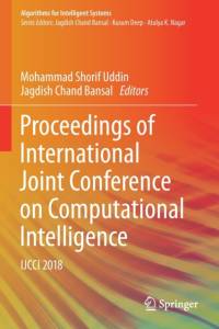 Proceedings of International Joint Conference on Computational Intelligence