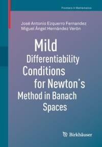 Mild Differentiability Conditions for Newton's Method in Banach Spaces av Jose Antonio Ezquerro Fernandez