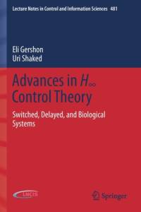 Advances in H8 Control Theory av Eli Gershon