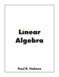 Linear Algebra av Paul R Halmos