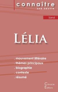 Fiche de lecture Lelia de George Sand (Analyse litteraire de reference et resume complet) av Sand George Sand