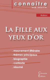 Fiche de lecture La Fille aux yeux d'or de Balzac (Analyse litteraire de reference et resume complet) av Balzac Honore de Balzac