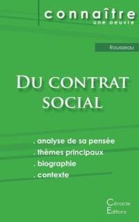 Fiche de lecture Du contrat social de Rousseau (Analyse philosophique de reference et resume complet) av Rousseau Jean-Jacques Rousseau