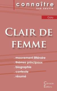 Fiche de lecture Clair de femme de Romain Gary av Gary Romain Gary