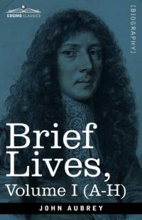 Brief Lives av John Aubrey