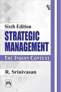 Strategic Management av R. Srinivasan