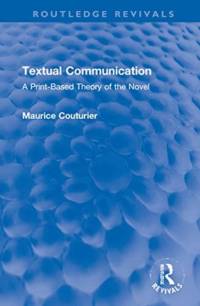 Textual Communication av Maurice Couturier