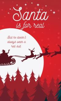 Santa is for Real av Rebecka Vigus