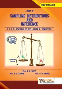 Sampling Distribution and Inference Statistics av Dr P G Dixit