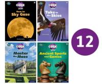Project X CODE Extra: White and Lime Book Bands, Oxford Levels 10 and 11: Sky Bubble and Maze Craze, Class Pack of 12 av Ciaran Murtagh