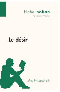 Le desir (Fiche notion) by Quentin Molinier