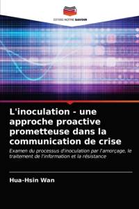 L'inoculation - une approche proactive prometteuse dans la communication de crise av Wan Hua-Hsin Wan