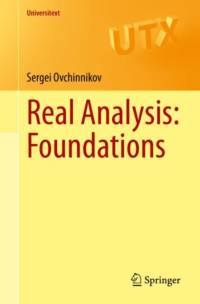 Real Analysis: Foundations av Sergei Ovchinnikov